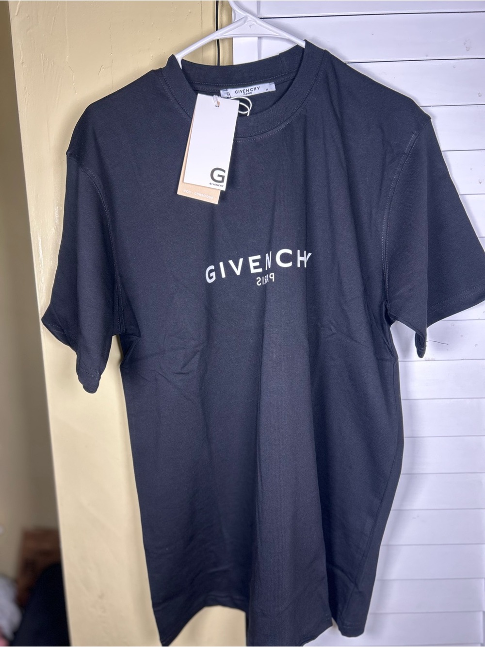 Givenchy paris oversized Tshirt black